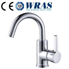 Bathroom basin long spout faucet